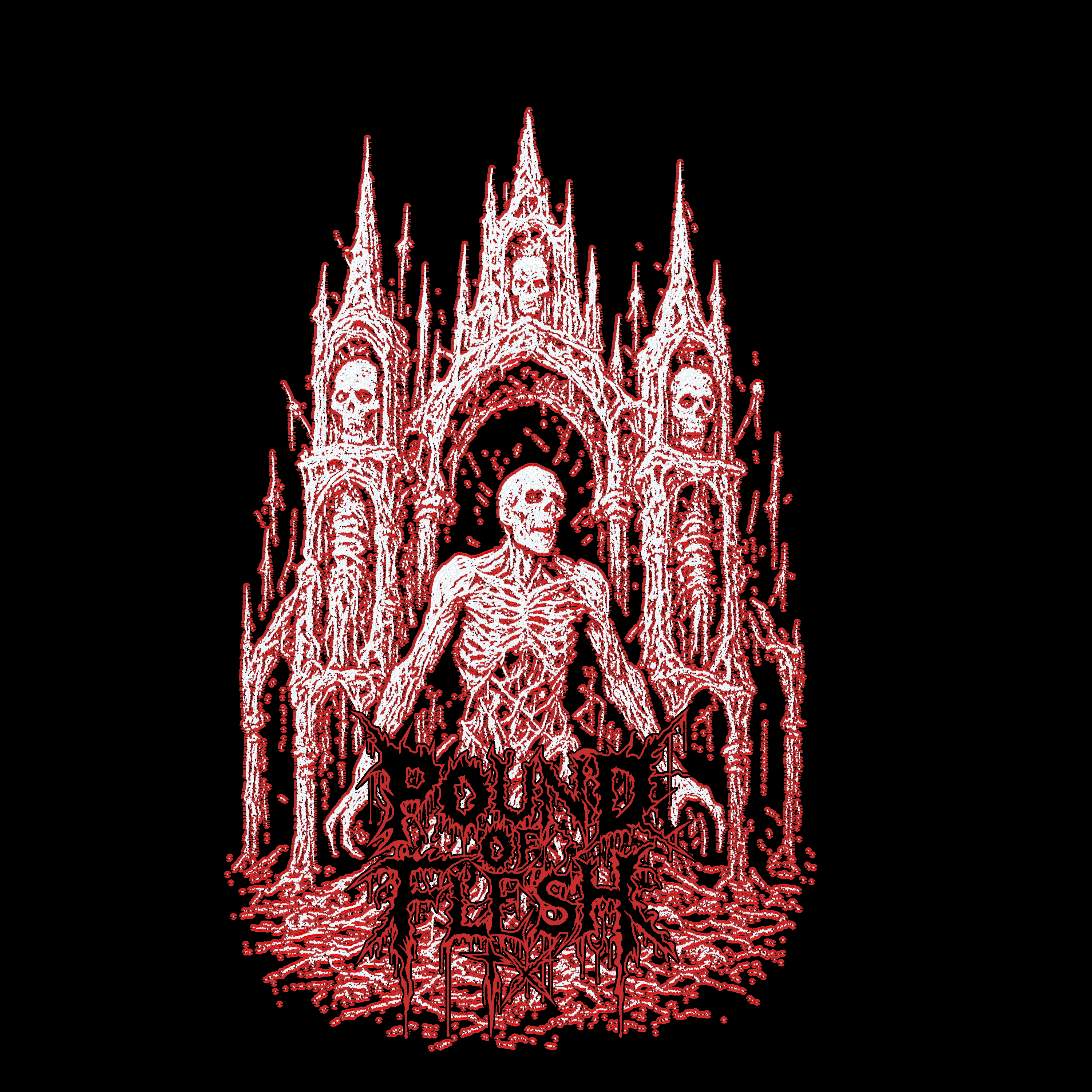 Throne of Bones shirt design